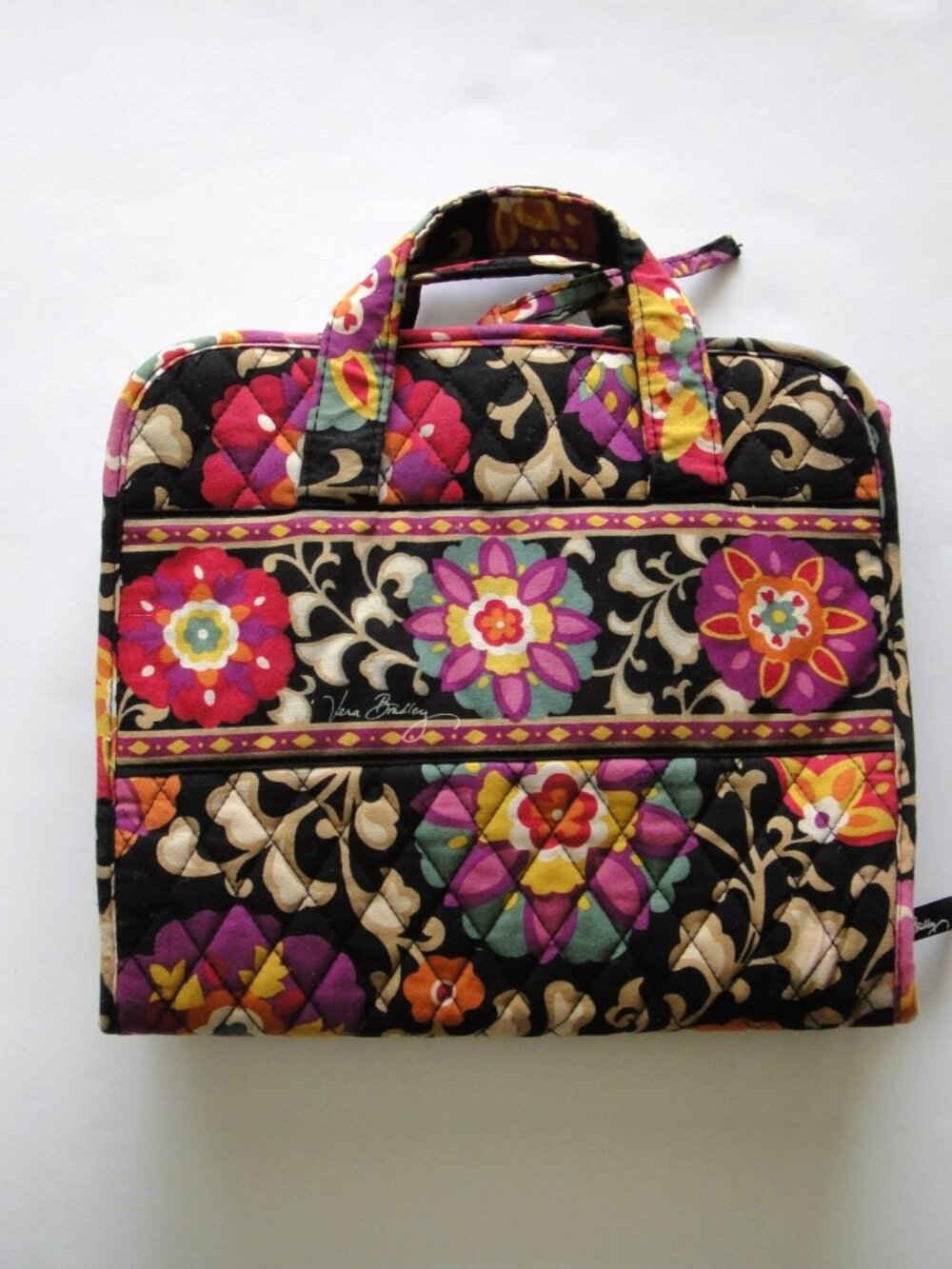 Vera Bradley Hanging Travel Organizer Suzani Toiletry Makeup Jewelry  Craft Bag